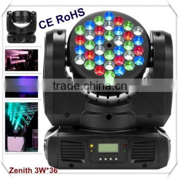 High-quality Rgbw 4 in 1 36 3w Beam Cree Led Moving Head Light
