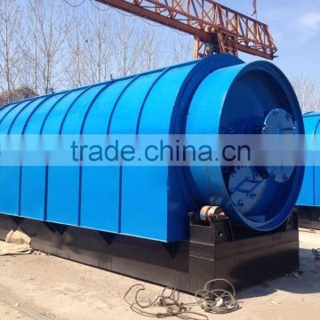 used rubber pyrolysis machine with CE ISO and BV