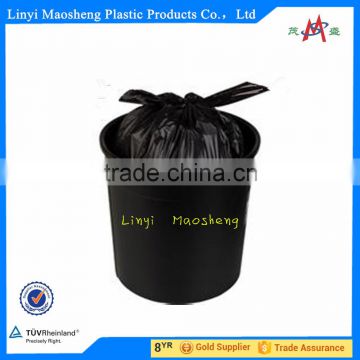 cheap reusable bags Black Dog Waste Trash Bag on Roll/ T Shirt/Drawstring Medical 100% Biodegradable Plastic Garbage Bag