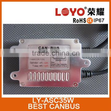 2014 Latest factory wholesale best one AC ballast 12V 35W DSP slim canbus ballast