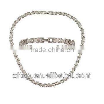 XLT-TT110 Fashion Heart Stainless Steel Jewelry Sets
