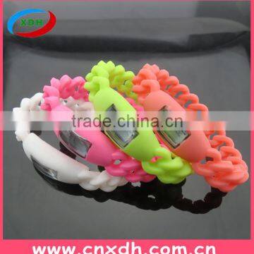 China supplier selling twist silicone watches