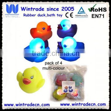 LED flashing duck assorted color
