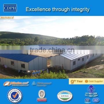 China alibab Galvanized steel structure house for labor dormitory labor office and kitchen