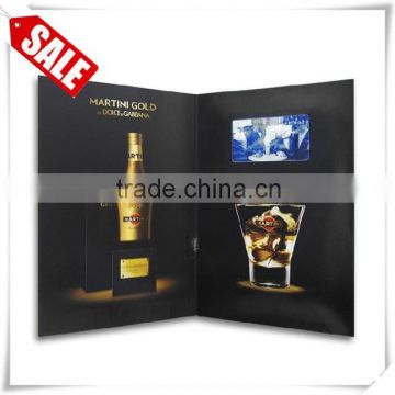 Promotional Sales Video Brochure Card LCD screen video card