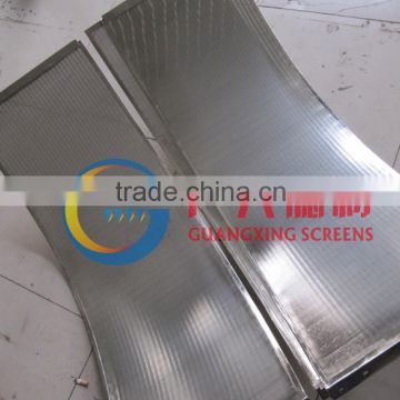 sieve bend screen for tapioca industries