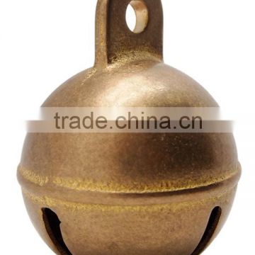 solid brass sleigh bells 2.4inch for various usages