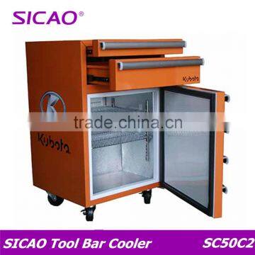 2016 Newest design tool bar fridge with tool box design