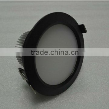 led downlight black led ceiling light frosted with transformers cutout 92mm with white led daywhite color