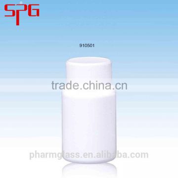 white HDPE plastic Bottles 10ml with caps