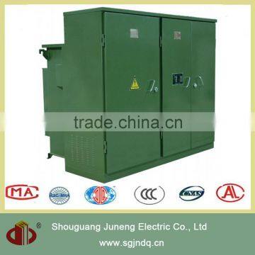 outdoor electric compact substation transformer