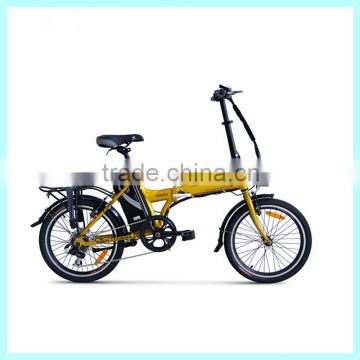 Student 250watt Brushless Motor Folding Electrice Bicycle