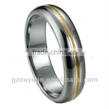 vacuum plating 24K gold rings for 2013, direct factory fashion accessories for men,