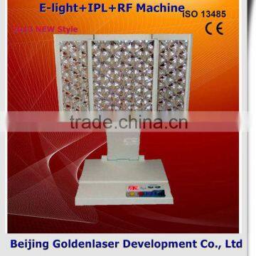 www.golden-laser.org/2013 New style E-light+IPL+RF machine facial skin scrubber