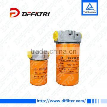 China supplier DFFILTRI Steel plate SP-06*25 spin on return line filter