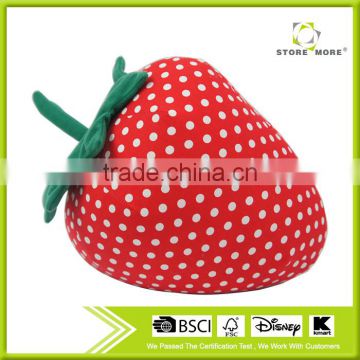 Store More Cute Design Cotton Strawberry Door Stopper with Sand Stuffed