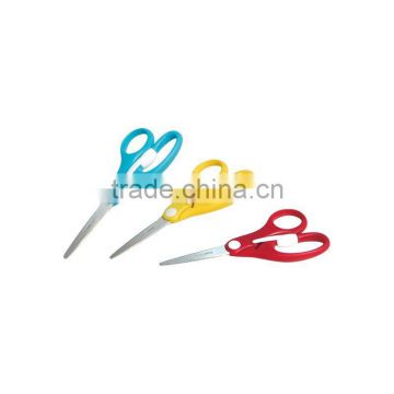 Multicolor student scissors or scissors for kids with plastic handle