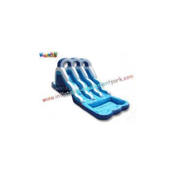 OEM Renting Kids Commercial Outdoor Inflatable Bounce Houses Water Slides for pools