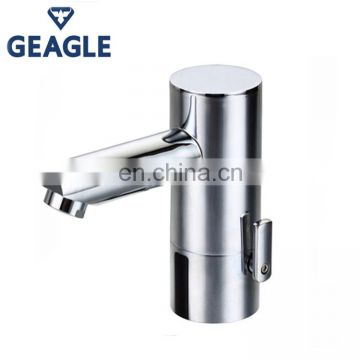 Deck Mounted Single Hole Bathroom Basin Sensor Faucet