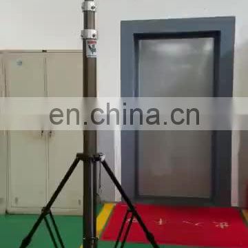 6m aluminum alloy military vehicle mast for camera system