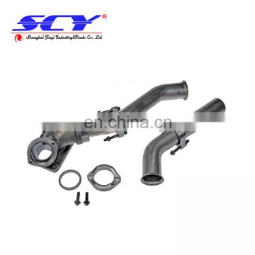 Turbocharger Up Pipe Kit New Suitable for FORD E-350 OE F4TZ-6K854-D F4TZ6K854D F5TZ-6K854-A F5TZ6K854A