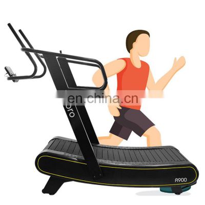 Curved treadmill & air runner wholesale treadmill for gym use support sample commercial unpowered hot sale running machine