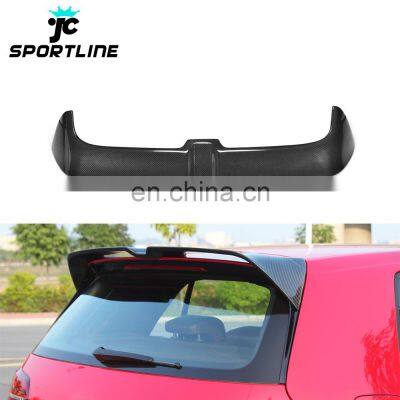 Full Carbon Fiber MK7.5 R Car Rear Roof Spoiler for Volkswagen Golf R MK7 GTI 2014-2019