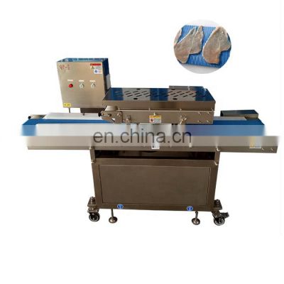 2021 Automatic Fresh Beef Jerky Slicer/Flake Pork Meat Slicing Machine/Chicken Breast Slice Making Machine with Durable Cutters