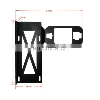 license plate frame steel for jeep for wrangler 2018-2020 EURO edition JL1246