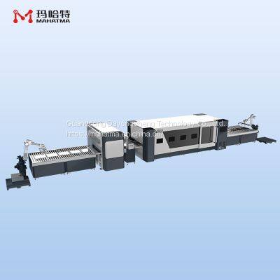 MAHATMA Laser cutting machine with uncoiler machine