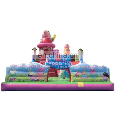 amusement park bouncy castle slide pool children inflatable castle