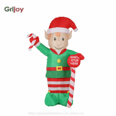 2022 Hot 8Ft Giant Christmas Inflatable Elf China Supplier