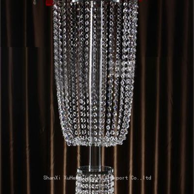 Banquet Wedding Center Crystal Flower Stands Event Party Table Decoration Crystal Vases