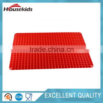 Red Nonstick Silicone Baking Mat Mould Cooking Mat Oven Baking Tray