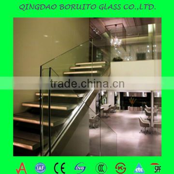 Processing laminated building glass,ralling stairs glass