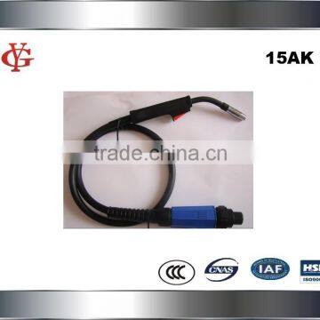 MIG welding 15AK CO2 welding torch with black handle