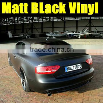 Black Car color body decoration film with air free 1.52x30meter