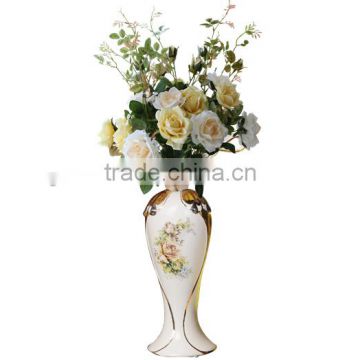 Hotel Used Mexican White Ceramic Vases Wholesale