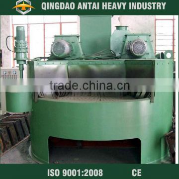 Big casting or steel parts rotary table shot blasting cleaning machine