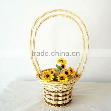 wedding decoration wicker flower basket