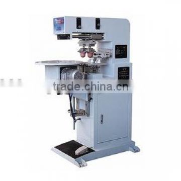 HK 175-90X2 2 ink cup id pvc card rotary pad printing machine price