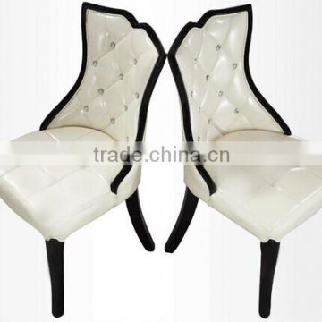 Wholesale Modern Wooden Dining Chair PU Leather Dining Chair
