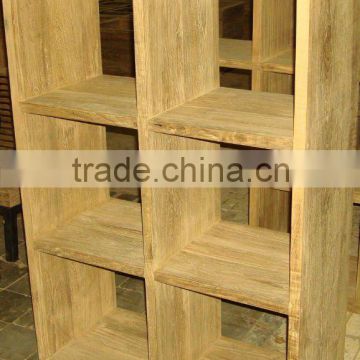 Recycled Teak Bookcases