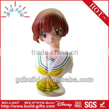 short hair 3D doll cartoon beauty girl