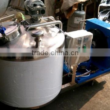 200L stainless steel milk cooling tank