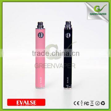 900mah/1300mah variable volt e cigarette battery,Evalse revolver ego twist