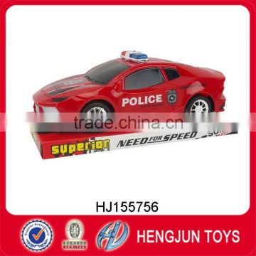 mini inertia police car for children toy wholesale factory