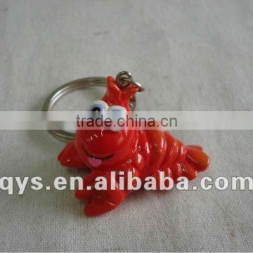 lobster keyring with removable rings