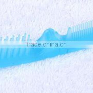 best quality export hotel plastic comb in blue colour