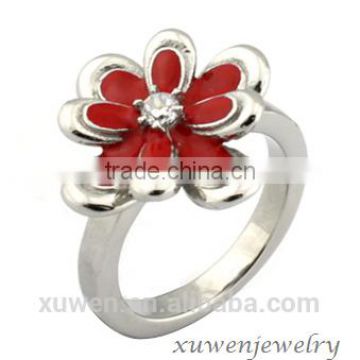 flower shape 316l stainless steel base resin jewelry                        
                                                                                Supplier's Choice